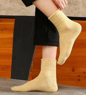 Women's Korean-Style Medium Thick Warm Cotton Socks