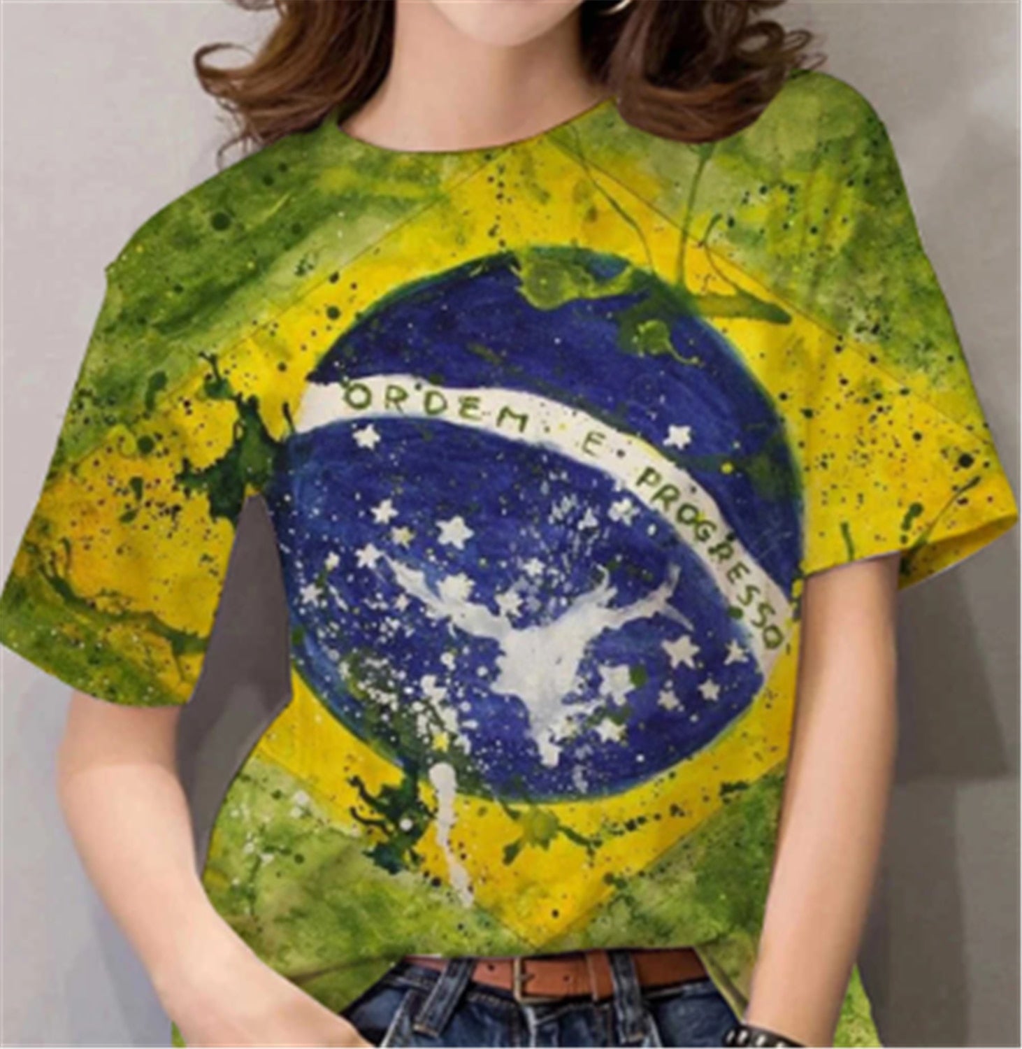 Camiseta Brasil Meu Orgulho