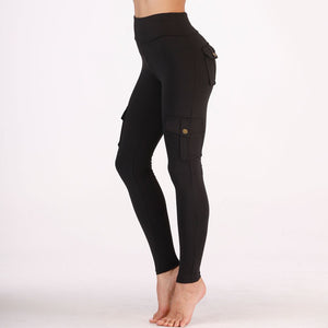 Leggings Push Up com Bolsos